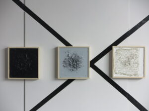 Black, gray and light